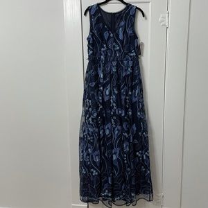 Blue prom dress NWT